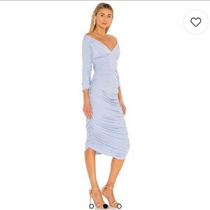 Norma Kamali x REVOLVE Tara Dress in Celestial Blue